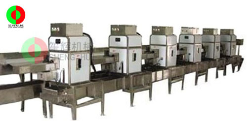 玉米脫粒生產線