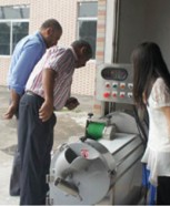 為埃及客戶提供瓜果脫皮、切割、風(fēng)干、包裝生產(chǎn)線