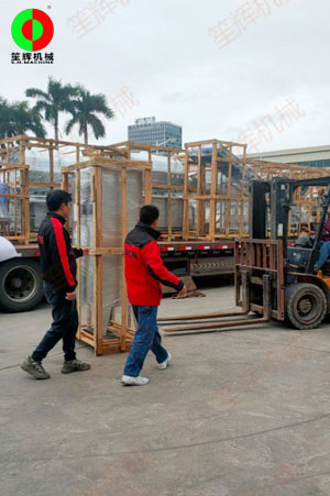 山東客戶訂購(gòu)我司新研發(fā)智能渦流清洗線系統(tǒng)！