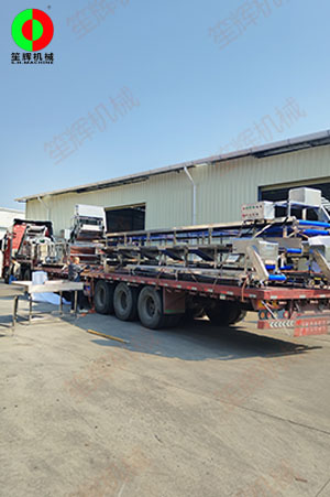 海南某客戶南瓜前處理生產(chǎn)線交付客戶！