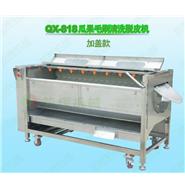 瓜果清洗機/瓜果脫皮機/瓜果毛刷清洗脫皮機QX-818新款(視頻) 瓜果清洗機/瓜果脫皮機/瓜果毛刷清洗脫皮機QX-818新款(視頻)